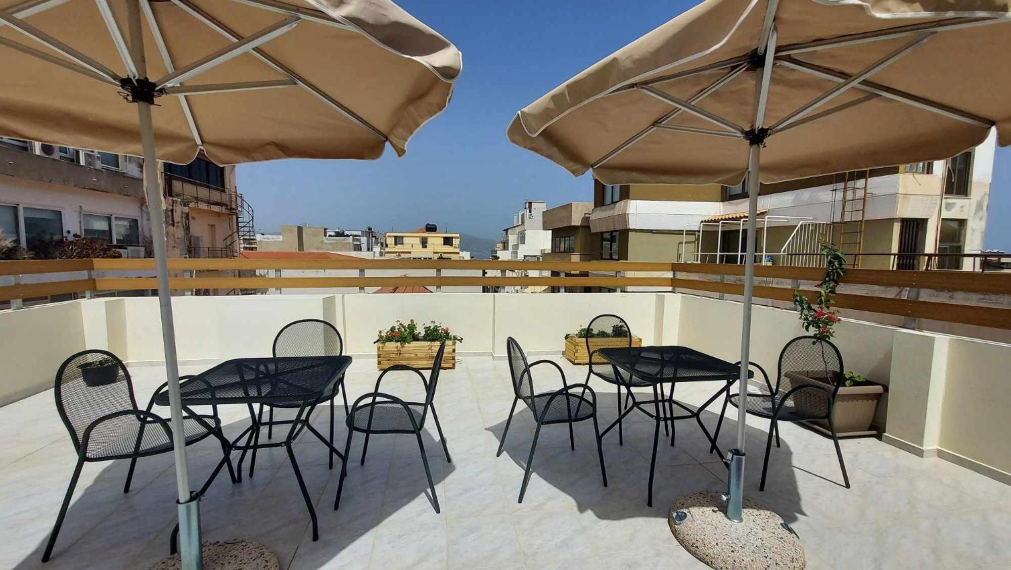 The Blue Apartment In The Heart Of Heraklion Zewnętrze zdjęcie