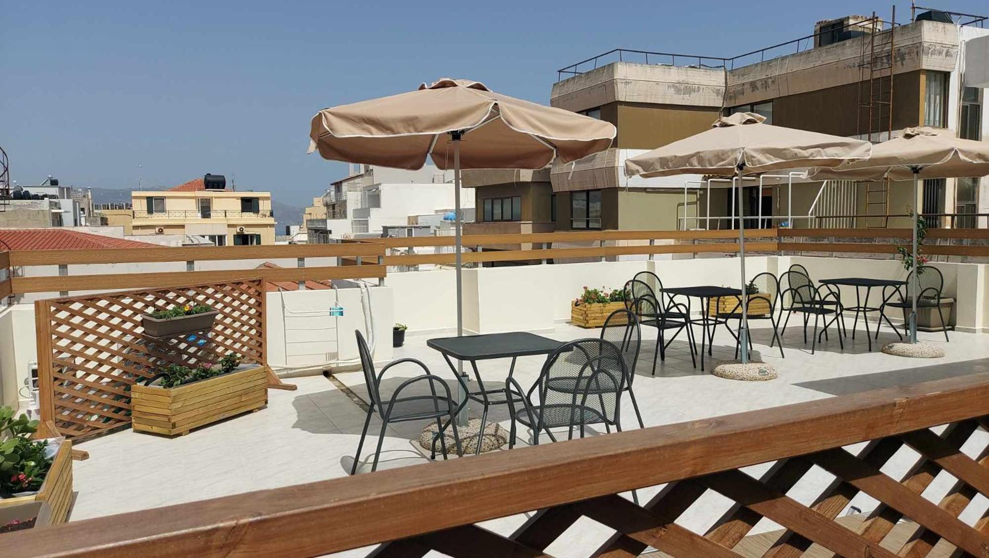 The Blue Apartment In The Heart Of Heraklion Zewnętrze zdjęcie