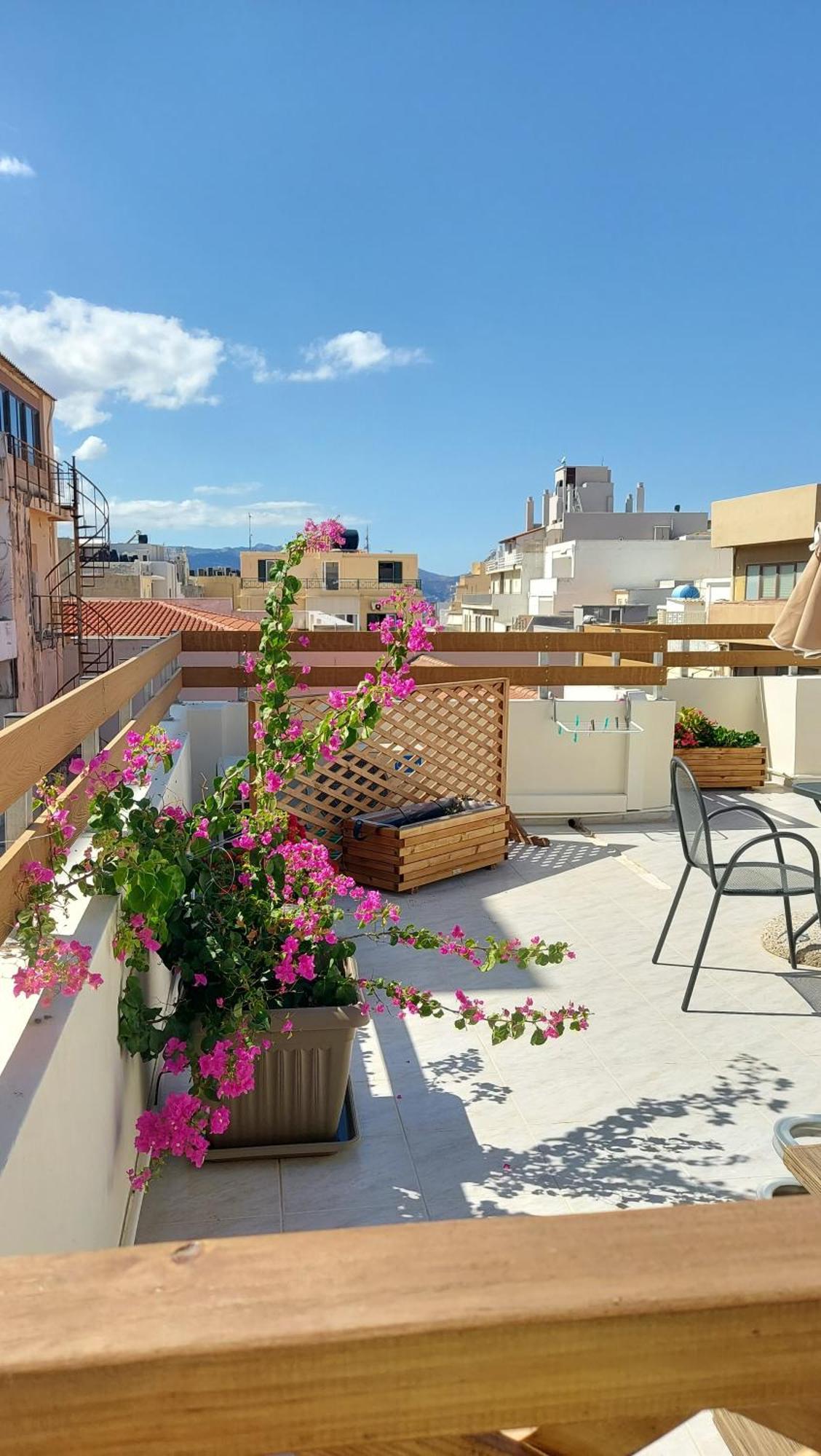 The Blue Apartment In The Heart Of Heraklion Zewnętrze zdjęcie
